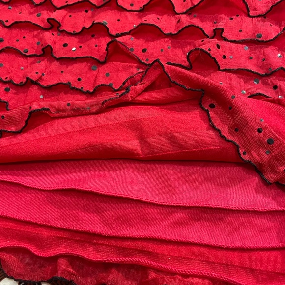 Black Red Dress - Picture 8 of 11